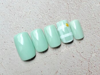 シンプルアートコース初回¥6980