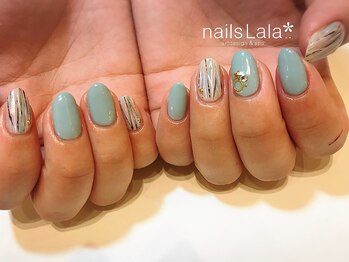 ネイルズ ララ(nails Lala)/シンプルデザイン。