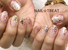 ネイルトリート 茨木駅前店(NAIL TREAT)/ホログラムネイル♪
