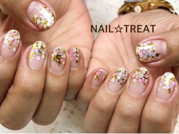 ネイルトリート 茨木駅前店(NAIL TREAT)/ホログラムネイル♪