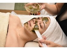 ユウェール(JUWEEL)/ハーブピリングをのせていきます