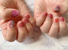 マリアンジュ(MariAnju)/ジェルネイル★ヨーヨー＆金魚