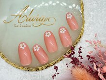 アルーラ 武蔵小杉(Alura)/ワンカラー/先端お花ホロ♪