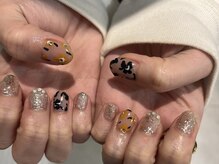 コム 草加マルイ店(com by neolive)/花柄ネイル＊8150円