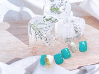 ジル(JILL)/8月 フット定額アート