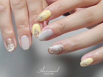 アスネイル(As nail)/マグネット × チェック