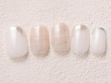 アイネイルズ 渋谷店(I nails)/ホワイトチェック
