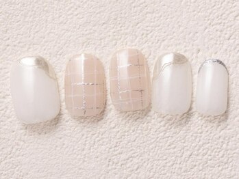 アイネイルズ 渋谷店(I nails)/ホワイトチェック