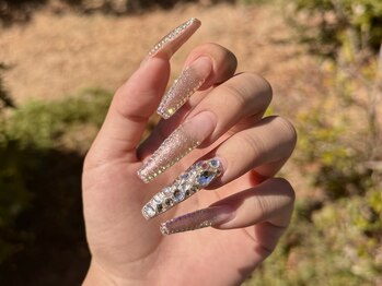 ネイルサロン ソウ 心斎橋店(Nail Salon Sou)/ロングネイル×ストーン