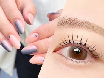 アウロラ 代々木上原(AURORA)の写真/お得に可愛いが叶う☆平日限定学割で可愛く更新!まつげもネイルもトレンド仕上げに♪代々木上原駅徒歩5分◎