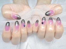ヤシネイル(Yashi Nail)/チークマグネットフレンチ