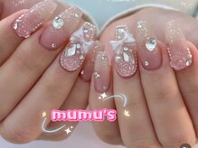 ムムズ 渋谷店(mumu's)/長さだしワンホンネイル