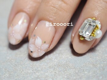 ネイルアンドアート イロオリ(irooori)/桜ネイル♪