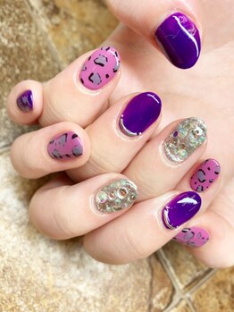 ネイルギャラリーアヴァン(NAIL GALLERY Avant)/レオパードネイル