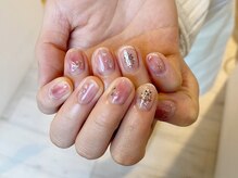 ネイルズ ララ(nails Lala)/ピンクニュアンス。