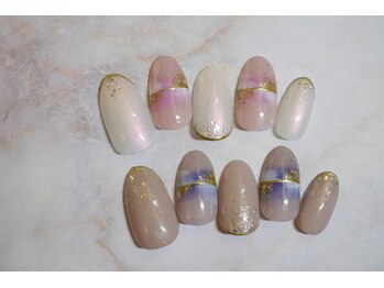 ブリオン 六本松店(Bullion)/センターシャギーネイル