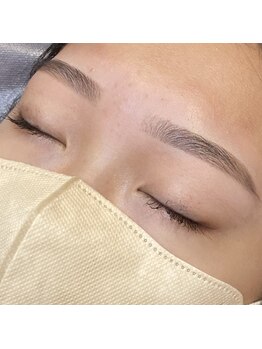 ビューステージ アイブロウサロン 藤沢/優しい印象の平行眉!