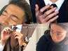 【メンズ人気No.１】男磨きコース◆眉毛WAXスタイリング＆爪のお手入れ ¥4900
