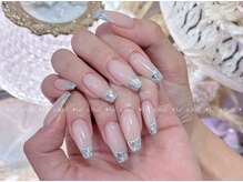 レアネイル 渋谷店(Le’a nail)/ガラスフレンチ☆