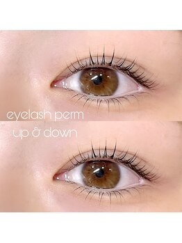 アンドシー(and C)/まつ毛パーマ上下