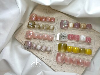ケーツーネイル(k-two nail)/3月foot monthly