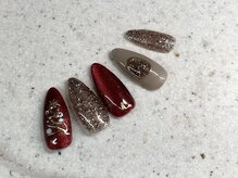 エリートネイル(Elite Nail)/クリスマスネイル/赤羽ネイル