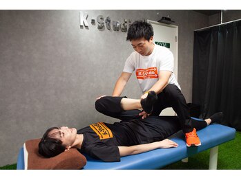 ケイスタジオ(K-Studio)/施術の実施(ストレッチ編)