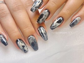 マーブル/ネイビー/メタリック