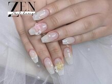 ゼン ネイル デザイン 池袋(ZEN NAIL DESIGN)/* 長 さだしやり放題×つけ放題