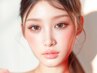 人気No.2☆《目元美人コース》美眉wax+LEDマツエク100本￥10000