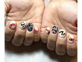ライブネイル　バンドネイル