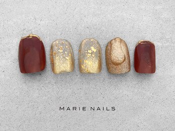 マリーネイルズ 大阪梅田店(MARIE NAILS)/新規7000 1121b ステンドグラス