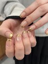 ミラーフレンチ☆ ゴールド