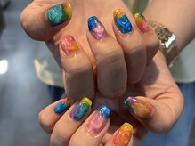 グロウ ネイル(GLOW×NAIL)/Art by MAIKA