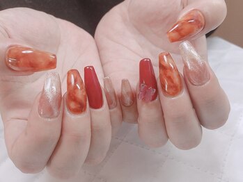 ハニ(HANI.)の写真/【持込デザイン大歓迎!】冬のコーデに最適なワンカラー/シンプル/キレイ/カワイイデザインを豊富にご用意◎