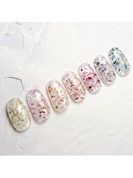 エムネイル(eM nail)/ドライフラワー