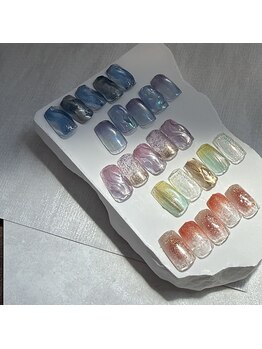 ケーネイルアトリエK 泉中央店(nail atelier)の写真/100種類以上のオリジナルデザインをご用意！完全個室×ハイセンス×高技術のこだわり定額制ネイルサロン☆