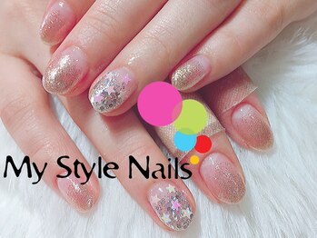 マイ スタイル ネイルズ(My Style Nails)/ラメグラデーションジェル
