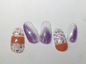 ネイルドッグ(NAIL DOG)/クリアシェルネイル♪