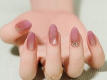 ヴァンネイル(VINGT NAIL nail&eye beauty)/ピンクグラデーションネイル