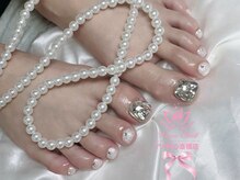 フットネイル親指アート