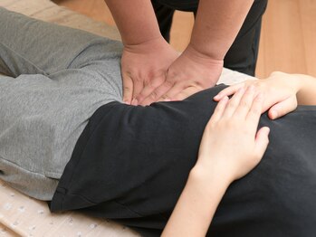 尾張旭整体院/腹部の施術例