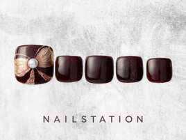 ミラーリボンネイル／パラジェル