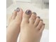 アミーナ 彦根(Amina.)の写真/【まつ毛と同時施術可★】フットネイルデザインはAminaにお任せ◎可愛いデザイン多数☆マグネットネイル