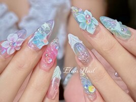 海外個性派、長さだしデザイン