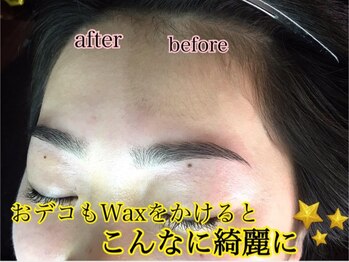 眉サロン デュアル 恵比寿(DUAL)/おヒタイのwax脱毛