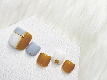 スリー(THREE)/Oct.2020/nail design
