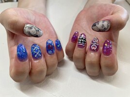 アート＋キャラネイル4