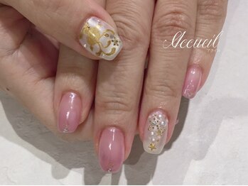 アクイユ 銀座店(ACCUEIL)/クリスマスネイル☆