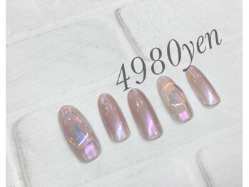 フェアリーヘア ニーナ(Fairy Hair Ni-na)/今週の4980円ネイル/パラ5980円